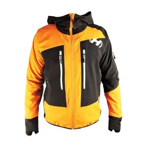 HAVEN Cyklistická zateplená bunda - POLARTIS - oranžová 4XL