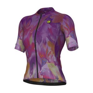 ALÉ Cyklistický dres s krátkým rukávem - JARDINA PR-E - vícebarevná 2XL
