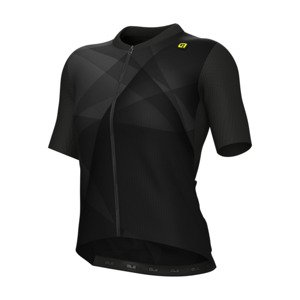 ALÉ Cyklistický dres s krátkým rukávem - SPRINTER R-EV1 - šedá/černá XS