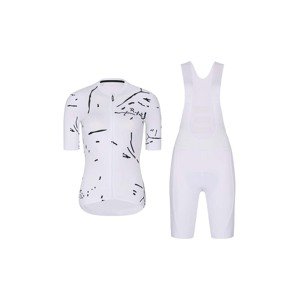 RIVANELLE BY HOLOKOLO Cyklistický krátký dres a krátké kalhoty - PASSION - černá/bílá