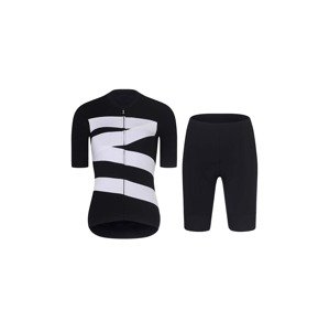 RIVANELLE BY HOLOKOLO Cyklistický krátký dres a krátké kalhoty - MISSVELOAIRE - bílá/černá