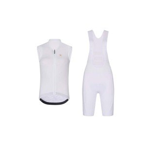 RIVANELLE BY HOLOKOLO Cyklistický krátký dres a krátké kalhoty - PURE - bílá