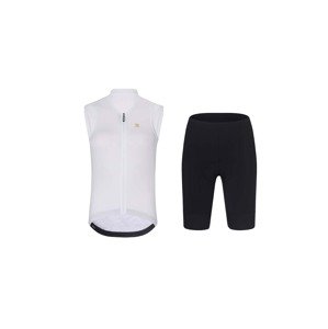 RIVANELLE BY HOLOKOLO Cyklistický krátký dres a krátké kalhoty - PURE - černá/bílá