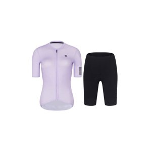 RIVANELLE BY HOLOKOLO Cyklistický krátký dres a krátké kalhoty - VICTORIOUS ELITE - černá/fialová