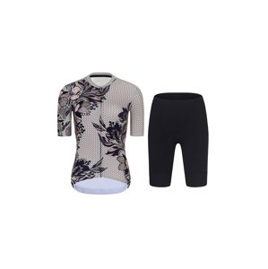 RIVANELLE BY HOLOKOLO Cyklistický krátký dres a krátké kalhoty - BAROC - šedá/černá