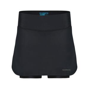 SHIMANO Cyklistická sukně - PRIMO - černá S