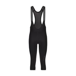SHIMANO Cyklistické kalhoty 3/4 s laclem - VERTEX KNICKERS 3/4 - černá M