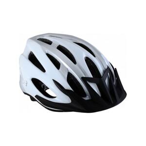 BBB Cyklistická přilba - CONDOR - bílá/stříbrná