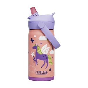 CAMELBAK Cyklistická láhev na vodu - THRIVE FLIP STRAW KIDS VSS 0,35 L - oranžová/vícebarevná