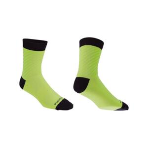 BBB Cyklistické ponožky klasické - THERMOFEET - žlutá 44-47
