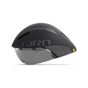 GIRO Cyklistická přilba - AEROHEAD MIPS - černá (55–59 cm)