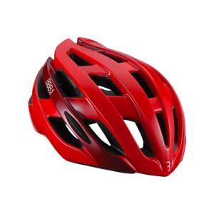 BBB Cyklistická přilba - HAWK - červená (58–62 cm)
