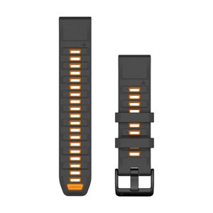 GARMIN řemínek - QUICKFIT 22 - černá/oranžová