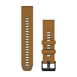 GARMIN řemínek - QUICKFIT 22 - hnědá/šedá