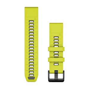 GARMIN řemínek - QUICKFIT 22 - žlutá/černá
