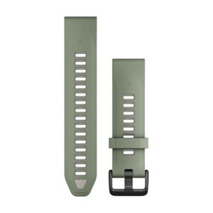 GARMIN řemínek - QUICKFIT 20 - zelená/šedá