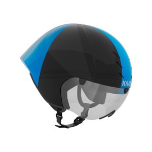 KASK Cyklistická přilba - MISTRAL WG11 - černá/modrá (52-58 cm)