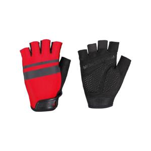 BBB Cyklistické rukavice krátkoprsté - HIGHCOMFORT 2.0 - červená 2XL