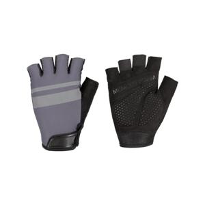 BBB Cyklistické rukavice krátkoprsté - HIGHCOMFORT 2.0 - šedá 2XL