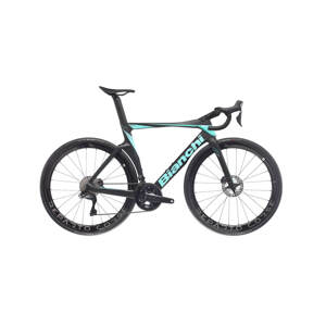 Bianchi BIANCHI OLTRE PRO ULTEGRA DI2 50-34 RC50 black/celeste 2023 57 černá/tyrkysová