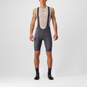 Casteli Competizione Bibshort XL šedá