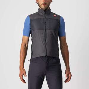 Castelli Unlimited Puffy Vest 3XL šedá/černá
