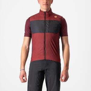 Castelli Unlimited Puffy Vest L červená/černá