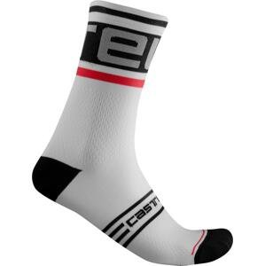 Castelli Prologo 15 Sock XXL černá/bílá