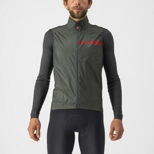 Castelli Squadra Stretch Vest XXL zelená/šedá