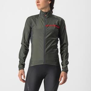 Castelli Squadra Stretch W Jacket S zelená/šedá