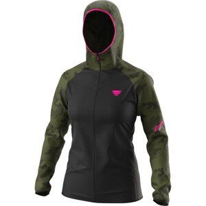 Trail Graphic Wind Jacket W L černá/zelená