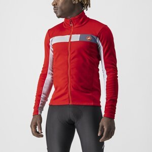 Mortirolo 6S Jacket XL červená/stříbrná