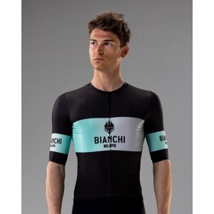 Bianchi REMASTERED Short sleeve Jersey XL černá