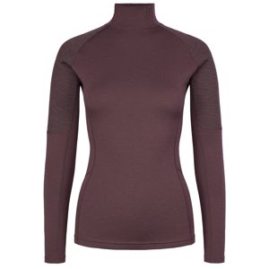 Johaug Elevate Wool Half Zip S vínová