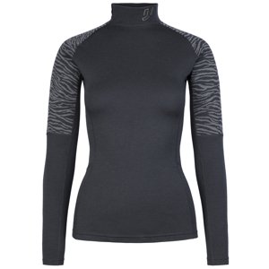 Johaug Elevate Wool Half Zip S černá