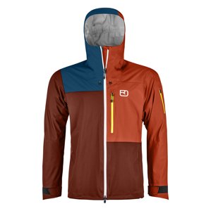 Ortovox 3L Ortler Jacket M L červená/oranžová