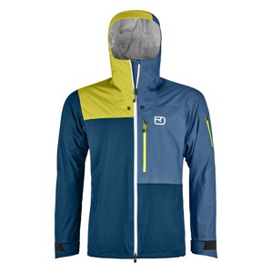 Ortovox 3L Ortler Jacket M XL modrá/žlutá
