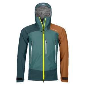 Ortovox Westalpen 3L Jacket M L tyrkysová