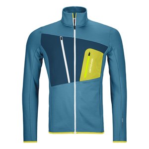 Ortovox Fleece Grid Jacket M XL modrá