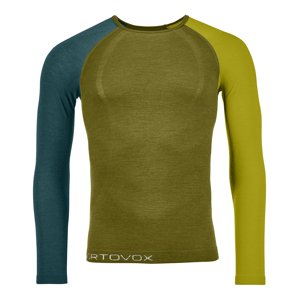 Ortovox 120 Comp Light Long Sleeve M M zelená/žlutá