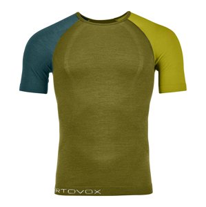 Ortovox 120 Comp Light Short Sleeve M XL zelená/žlutá