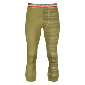Ortovox 185 Rock'n'wool Short Pants M XL zelená/žlutá