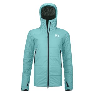 Ortovox Swisswool Zinal Jacket W XL tyrkysová