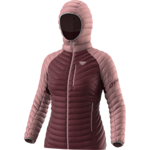 Dynafit Radical Down RDS Hooded Jacket Women 46/40 červená/růžová