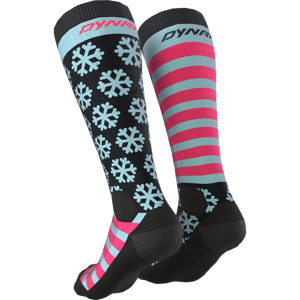 Dynafit FT Graphic Socks 39-42 růžová/černá