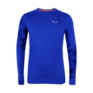 Salewa Cristallo Warm Arm Tee M 50/L světle modrá