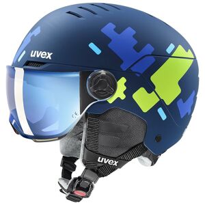 Helma Uvex Rocket Jr Visor 54-58 modrá