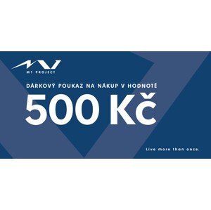 Dárkový poukaz v hodnotě 500 Kč