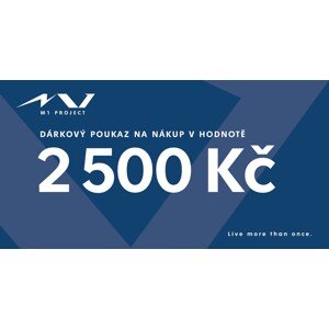 Dárkový poukaz v hodnotě 2 500 Kč