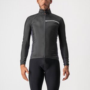 Castelli Squadra Stretch Jacket XXL černá/šedá